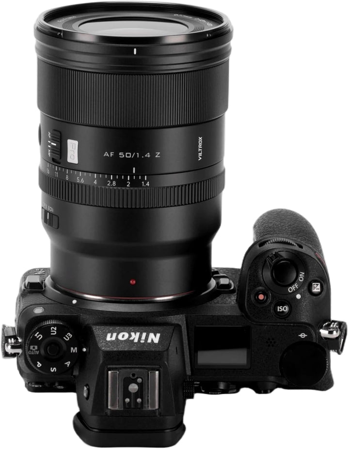 VILTROX 50mm F1.4 Pro Z, AF 50mm f1.4 Z Mount Objektiv für Nikon, Autofokus Objektiv mit grosser Ble