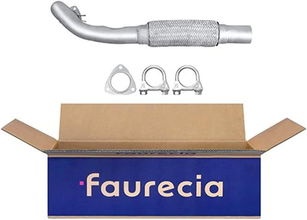 HELLA 8LA 366 005-001 Abgasrohr - Easy2Fit® Kit - vorne - einteilig - Set mit Anbauteilen
