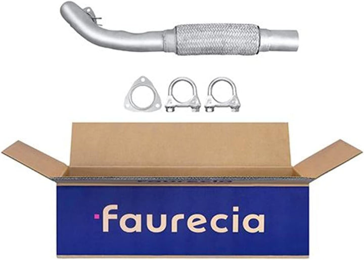 HELLA 8LA 366 005-001 Abgasrohr - Easy2Fit® Kit - vorne - einteilig - Set mit Anbauteilen