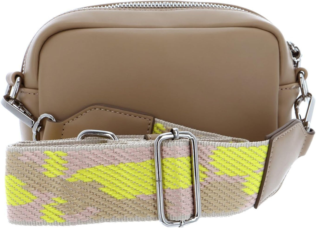 Seidenfelt Hede Crossbody - Umhängetasche 17 cm Almond, Almond