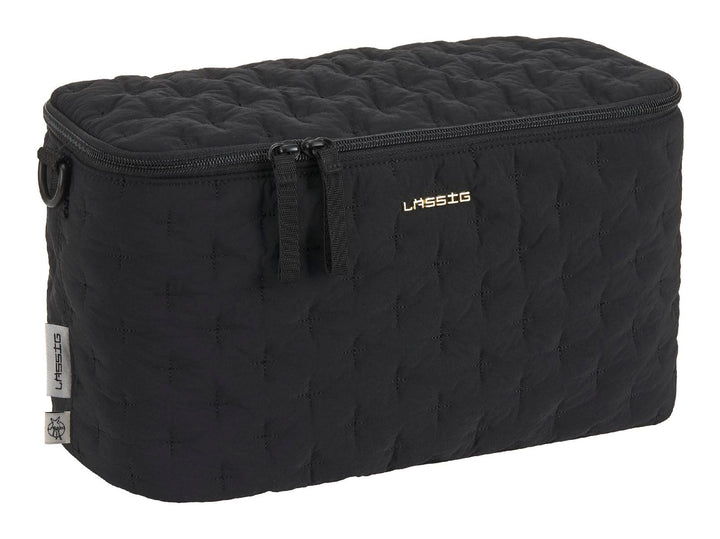 LÄSSIG Umhängetasche Enoa Buggy Organizer Quilted Black schwarz