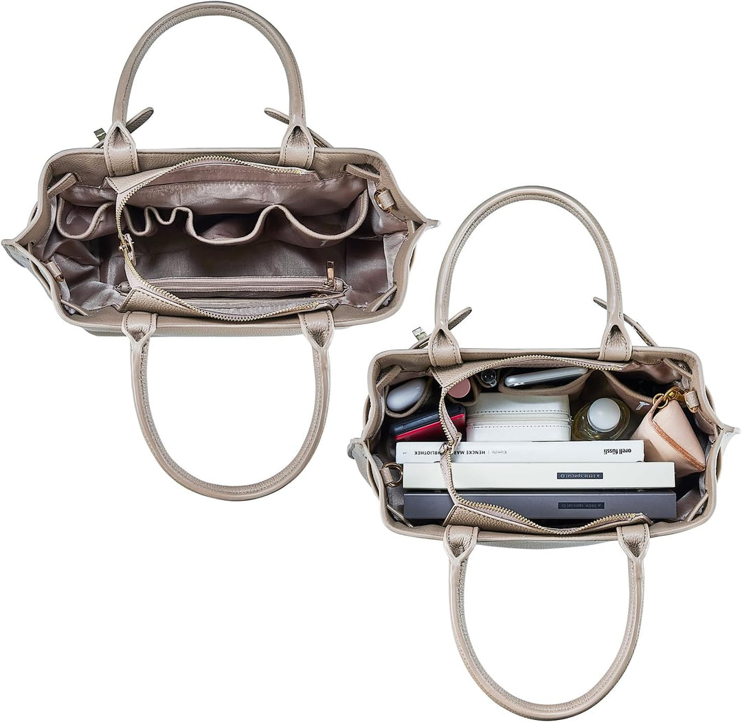 VICTORIA HYDE Handtaschen Damen Gross PU Leder Shopper Damen Handtasche Schwarz Elegant Schultertasc