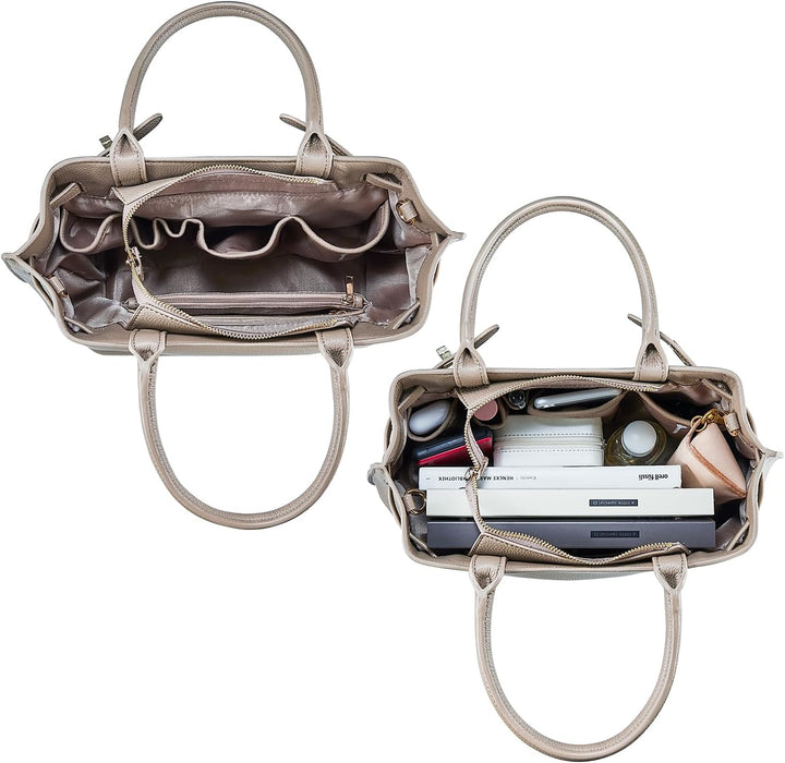 VICTORIA HYDE Handtaschen Damen Gross PU Leder Shopper Damen Handtasche Schwarz Elegant Schultertasc