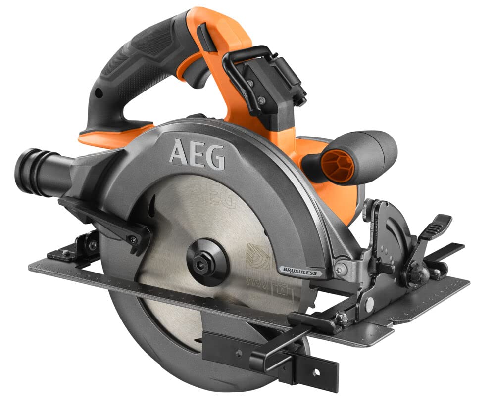 AEG 18 V PRO18V Brushless Akku-Handkreissäge BKS18BL2-0 (Sägeblatt-Ø 190 mm, Schnitttiefe 90°/45° 68