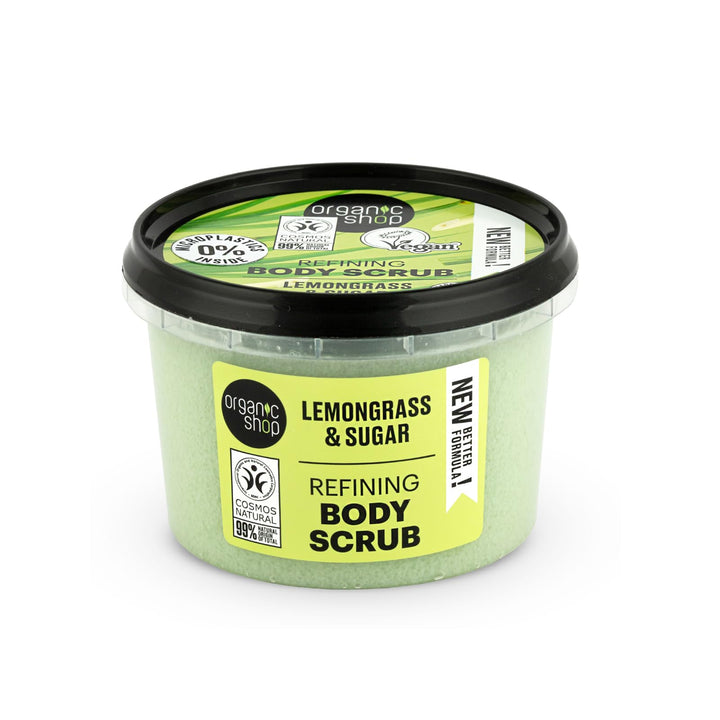 Organic Shop Body Scrub Natural Provence Lemongrass and Sugar 250 ml Lemongrass and Sugar 250 ml (1e