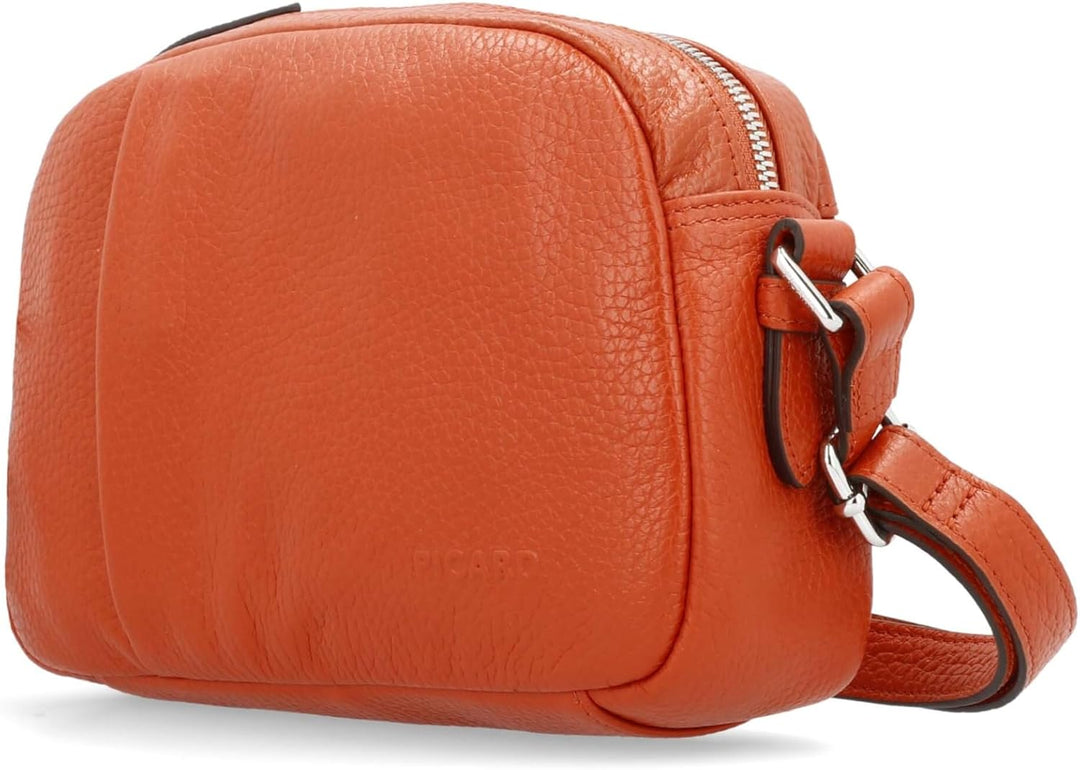 Picard Damen Schultertasche PURE aus Echtleder Klein, OneSize | mit Reissverschluss | Schultertasche