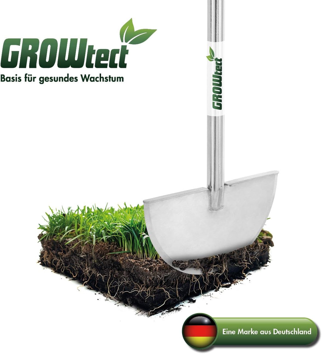 PRO Rasenkantenstecher – Profi Kantenstecher mit geschärftem Blatt für Garten- und Landschaftsbau, S
