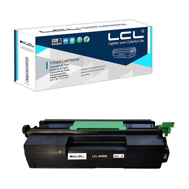 LCL Kompatibel Toner 408062 408061 408060 400DN 450DN 450LE SP400E SP400LE 5000Pages (1 Schwarz) Ers