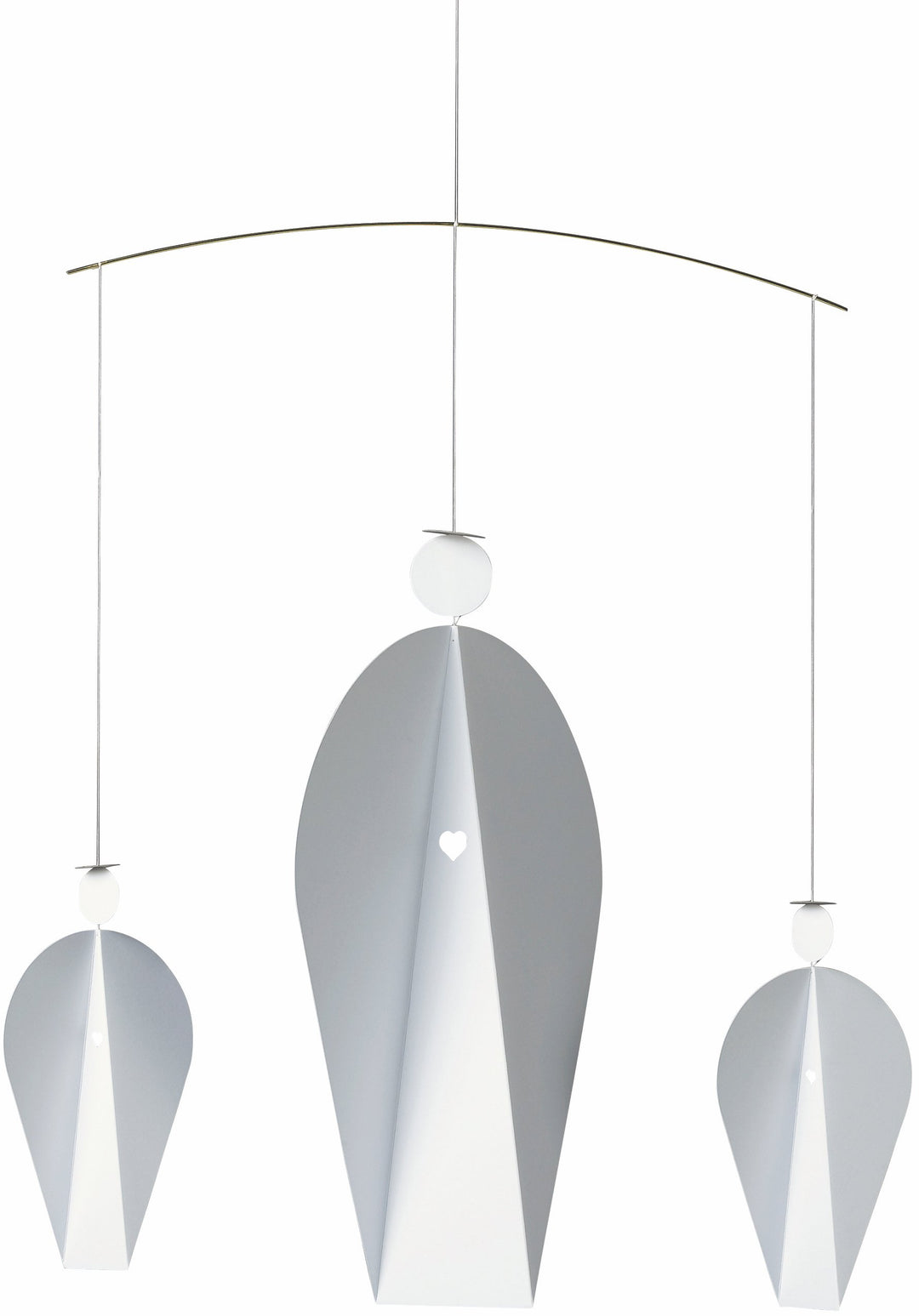 Flensted Mobile Turning Angels White, Gold
