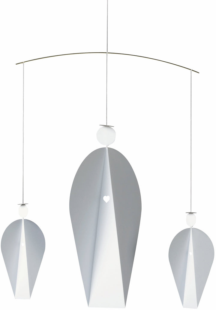 Flensted Mobile Turning Angels White, Gold