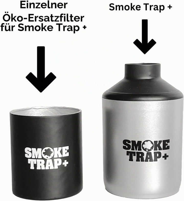 ECO Ersatz-Filterkartuschen für Smoke Trap + | Dreifache Ersatzfilter – Zero Plastic Waste Ersatzfil