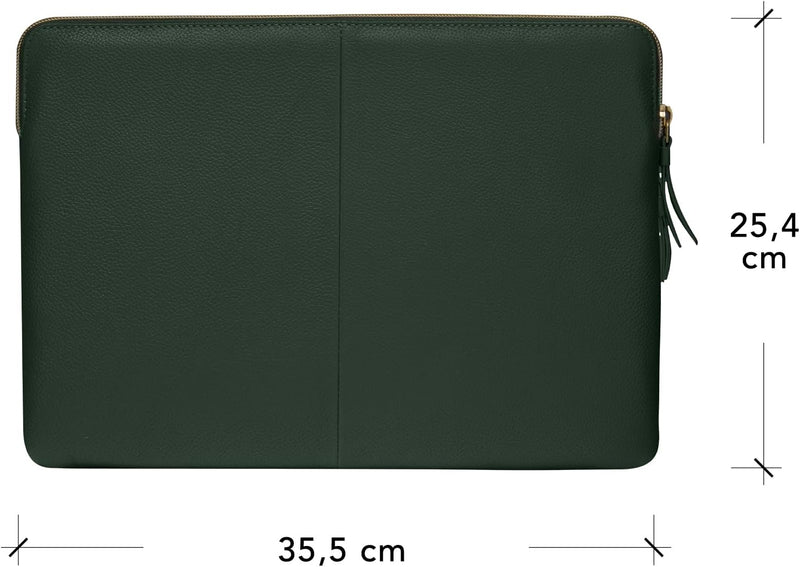 dbramante1928 - Paris+ Laptophülle Leder - MB Pro 14 - Kompatibel für MacBook Pro - Laptop Sleeve Le