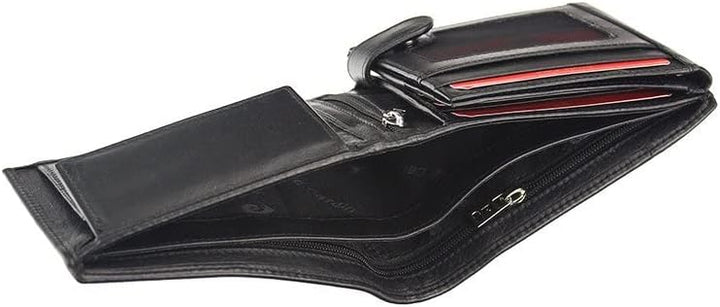 Pierre Cardin Tilak07 325, Herren Geldbörse, Naturleder, 10 Kartenfächer, Münz- und Geldscheinfach,