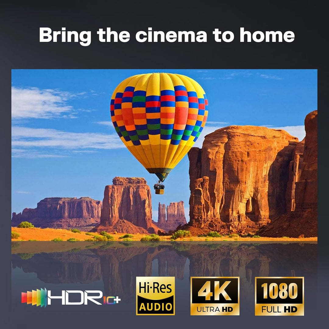 Mini Projektor [Eingebettete App] Autofokus Tragbarer Video-Beamer 4K UHD WiFi 6 BT5.2 Heimkino-Trag