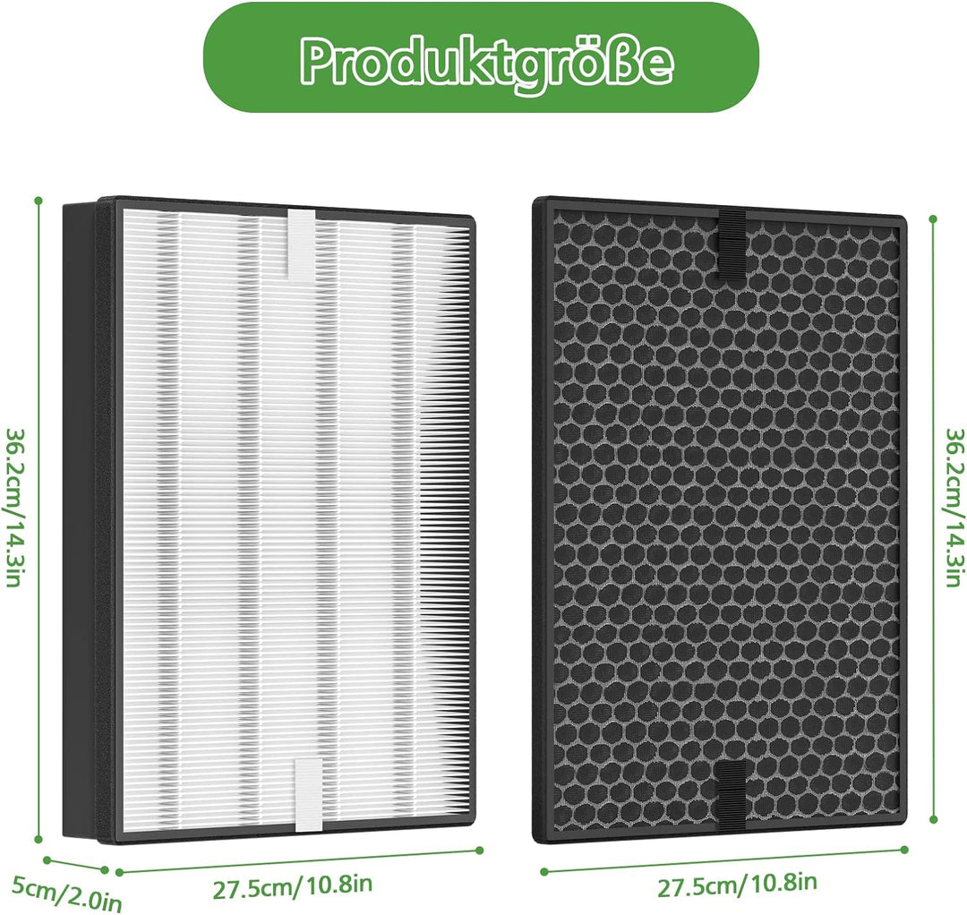 FY2420/30 Ersatzfilter kompatibel mit Philips Luftreiniger AC2882, AC2885, AC2887, A2889, AC2892, AC