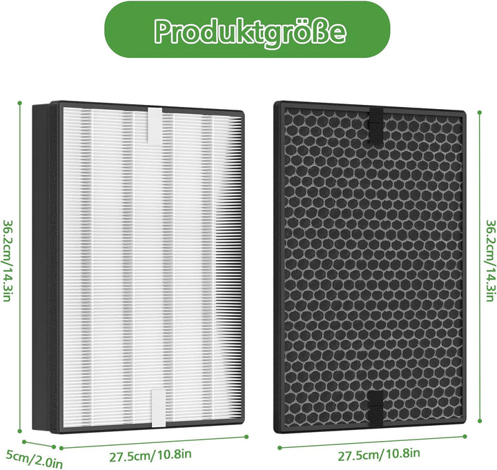 FY2420/30 Ersatzfilter kompatibel mit Philips Luftreiniger AC2882, AC2885, AC2887, A2889, AC2892, AC