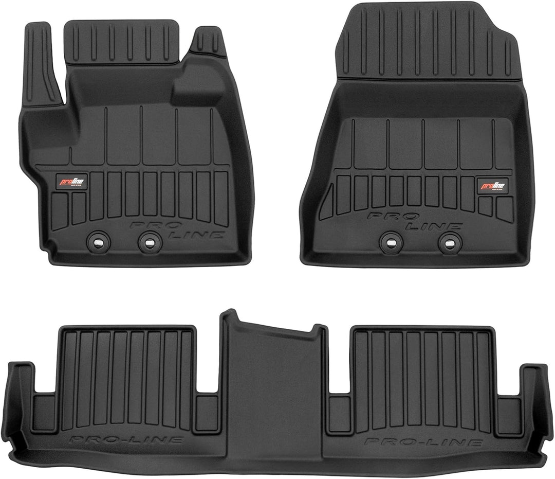 M MOTOS Gummimatten Auto Fussmatte passt für Toyota IQ 2008-2015 Verbessern Sie Ihren Reisekomfort m