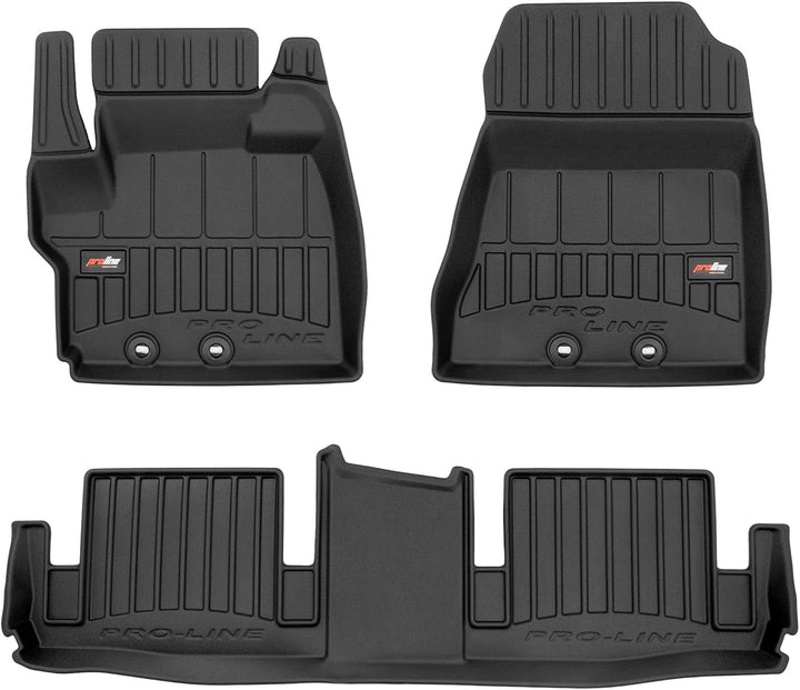 M MOTOS Gummimatten Auto Fussmatte passt für Toyota IQ 2008-2015 Verbessern Sie Ihren Reisekomfort m