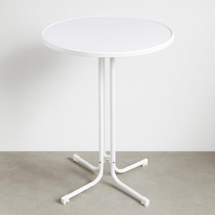 Eigentlich Stehtisch klappbar, Eventtisch Durchmesser 60/80 cm, optionale Husse, Partytisch Höhe 107