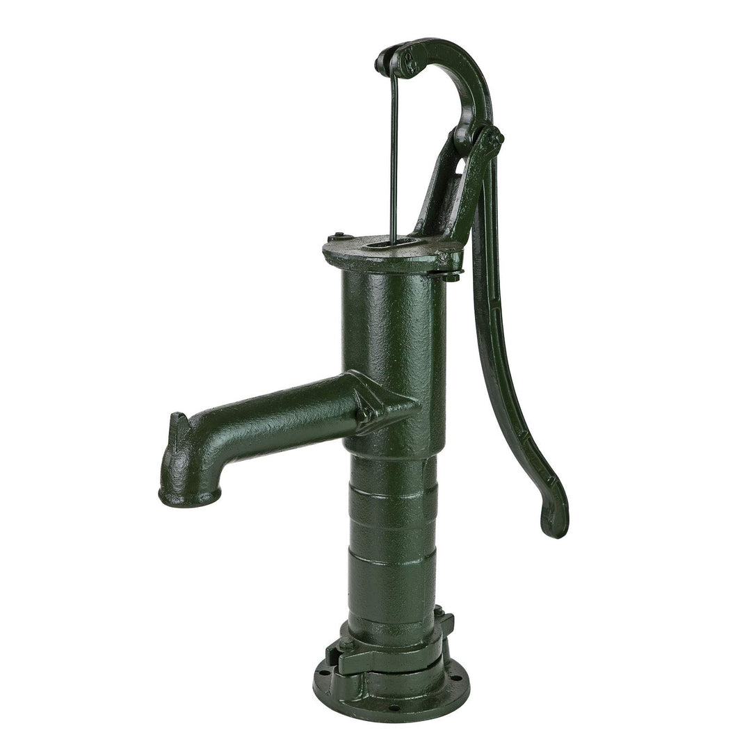 Handschwengelpumpe Schwengelpumpe Brunnenpumpe Gartenpumpe Pumpe Klassik Guss grün 1 1/4"