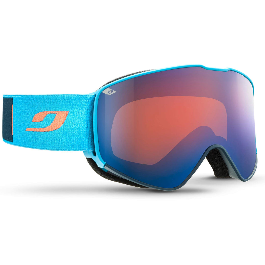 Julbo Alpha Skibrille Einheitsgrösse Blue Cyan-Blue Marine - Orange, Einheitsgrösse Blue Cyan-Blue M