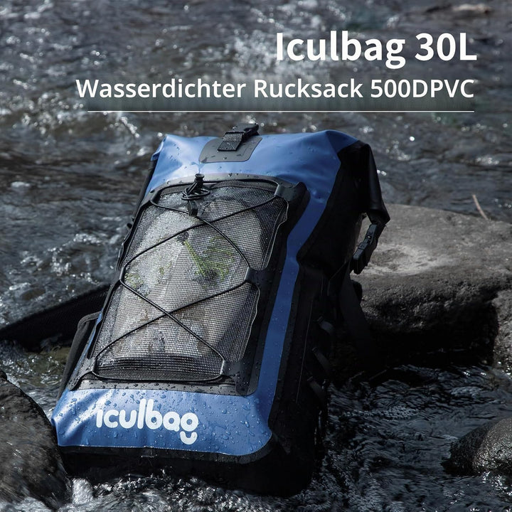 Wasserfester Rucksack 30L/40l wasserdichte Taschen FüR Boote Strand Gadget BootszubehöR Dry Bag Wass