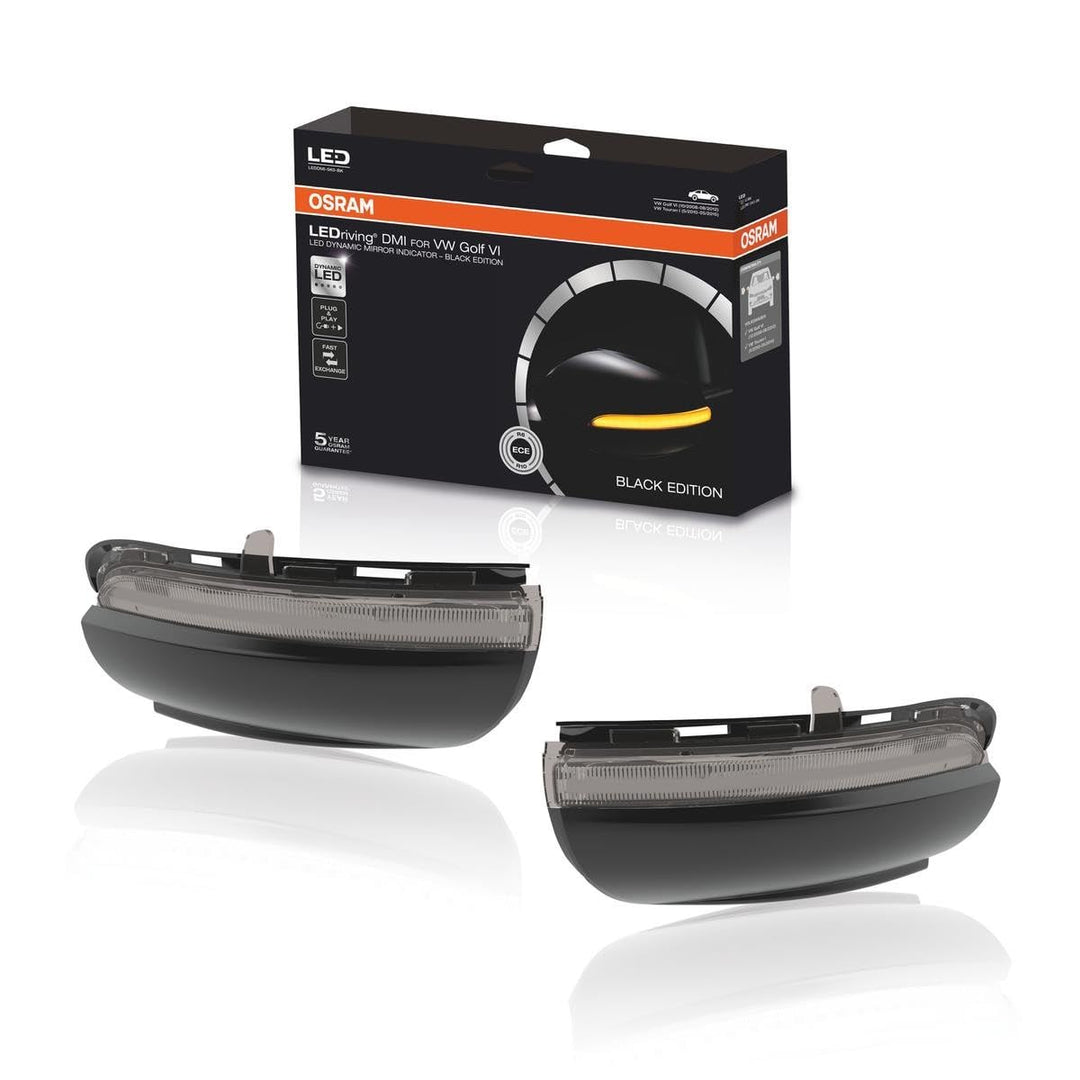 OSRAM LEDriving dynamischer Spiegelblinker Golf 6, Touran I - Black Edition Black Edition VW Golf VI