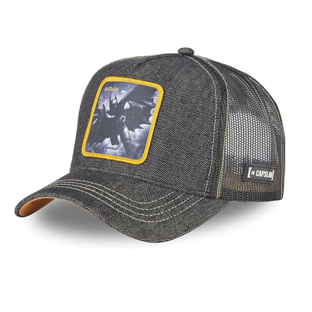 Capslab Batman DC Batman Black Gray DC Trucker Cap 55-62 Trucker-Bat-Gray#32878, 55-62 Trucker-Bat-G