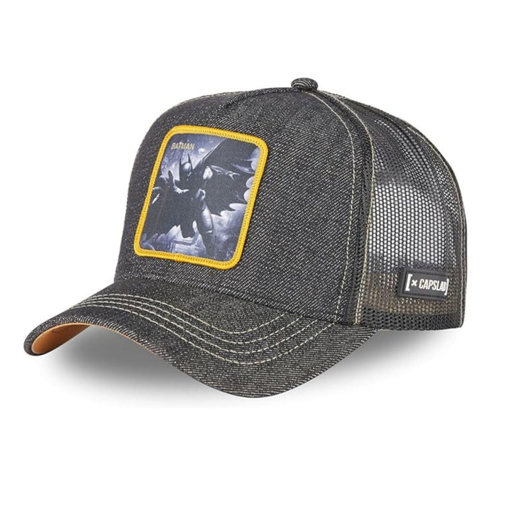 Capslab Batman DC Batman Black Gray DC Trucker Cap 55-62 Trucker-Bat-Gray#32878, 55-62 Trucker-Bat-G