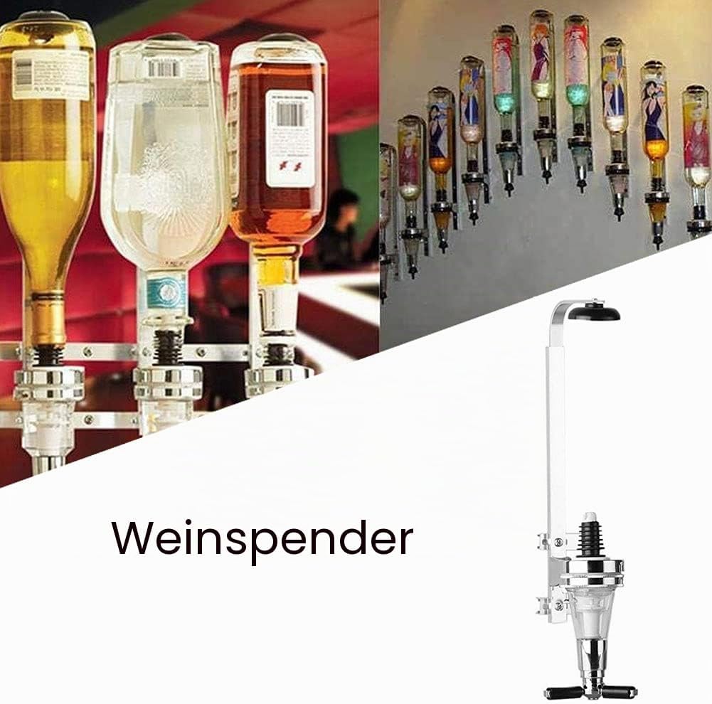 Flasche Weinspender Flaschen Standplatz Halter Zufuhr Bar Butler Optic Dispenser Den Kopf Gestellt R