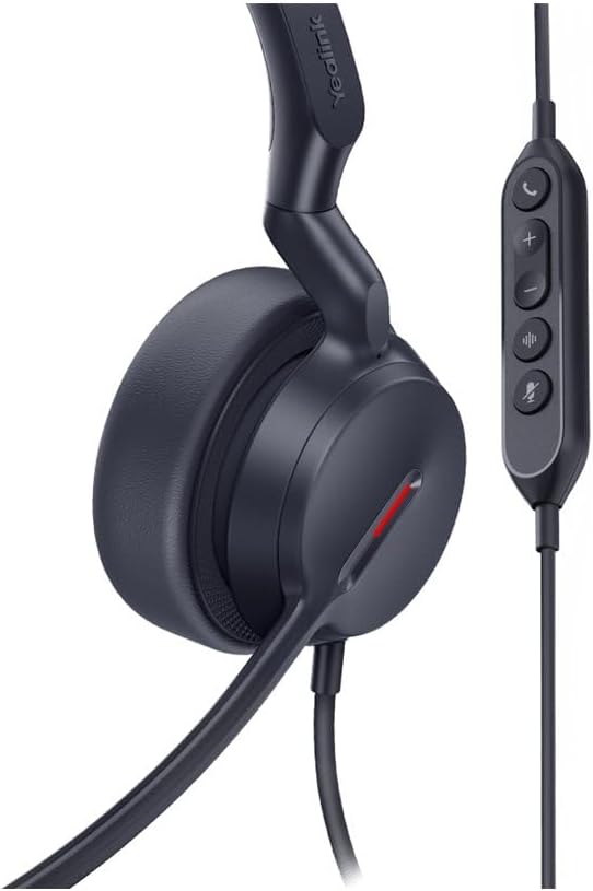 Yealink Headset UH44 Dual Teams USB-C/A, UH44 DUAL Teams