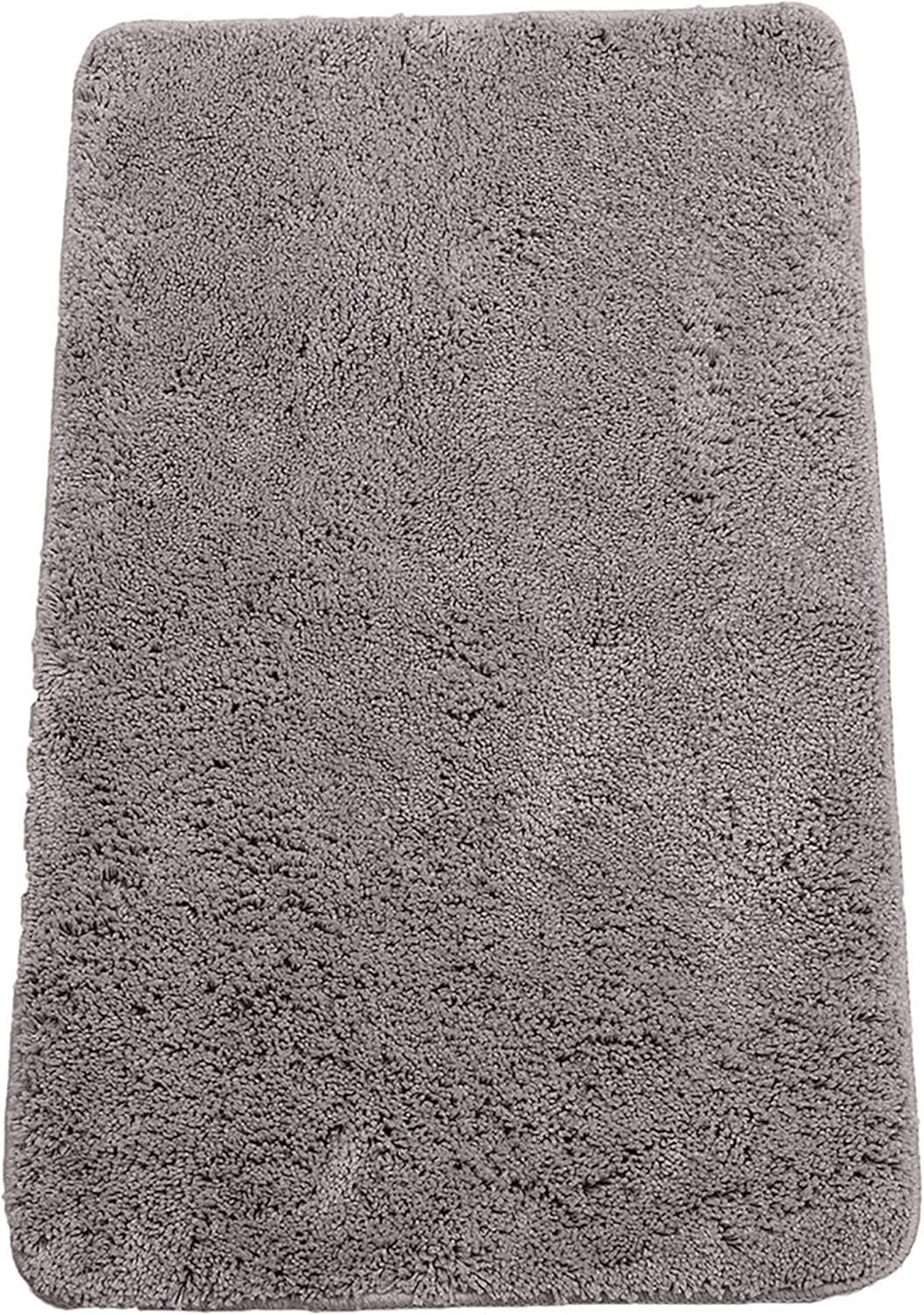 Brandsseller Badematte 70x120 cm Badvorleger Badteppich Badezimmerteppich Duschvorleger Grau