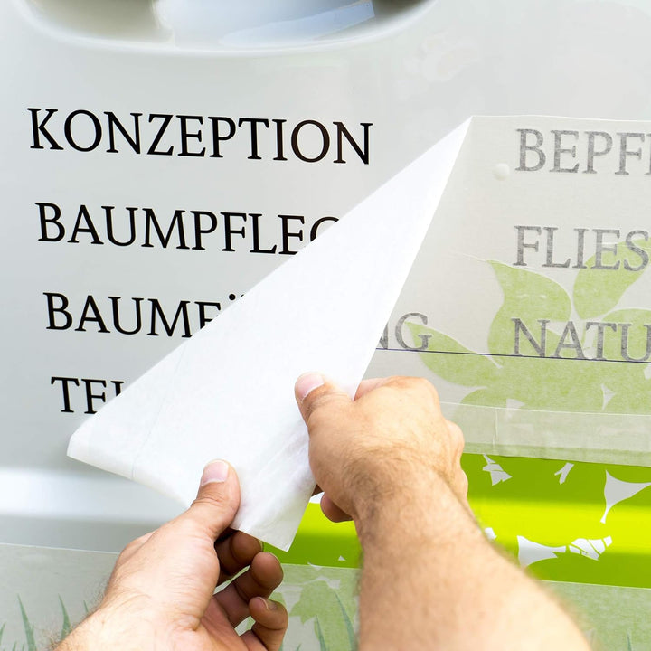 Finest Folia 25x Din A4 Bögen 29,7x21cm 751C Selbstklebende Plotterfolie Bastelfolie (Gelbtöne, 25er