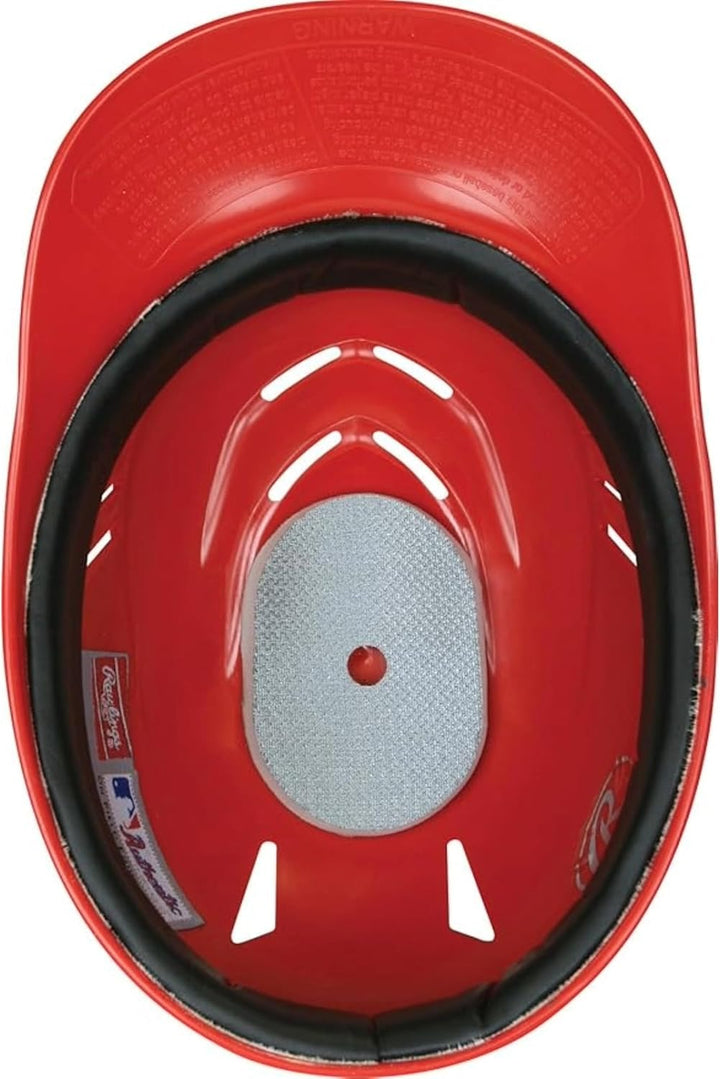 Rawlings Coolflo Base Coach-Helm, matt, Totenkopfkappe, Verschiedene Grössen/Stile Matt Scarlet X-La