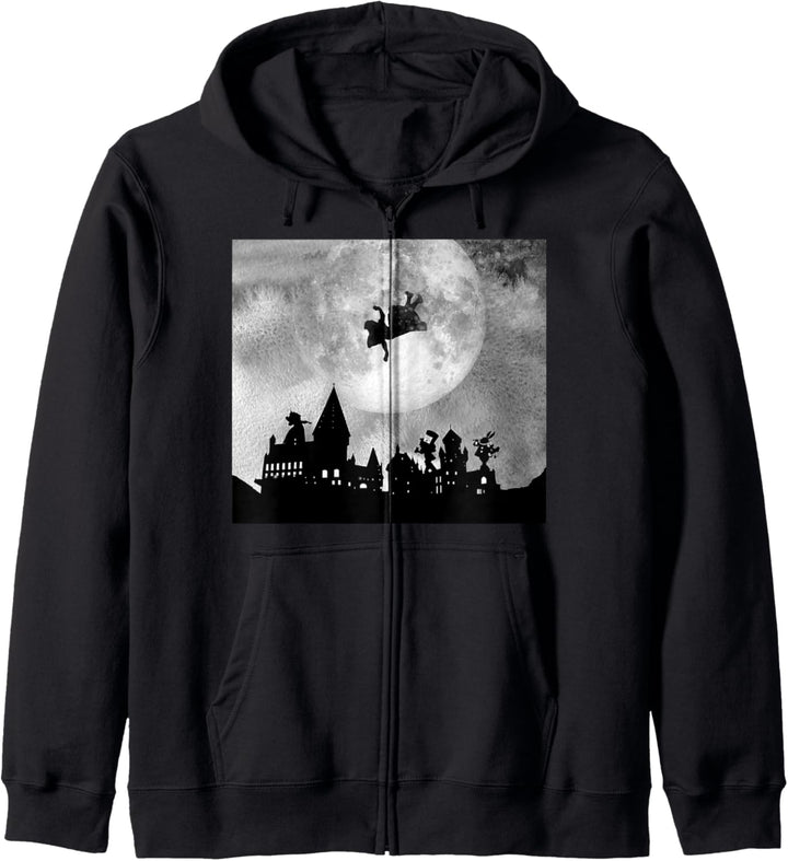 Wonderland Night in Black & White - Alice in Wonderland Kapuzenjacke
