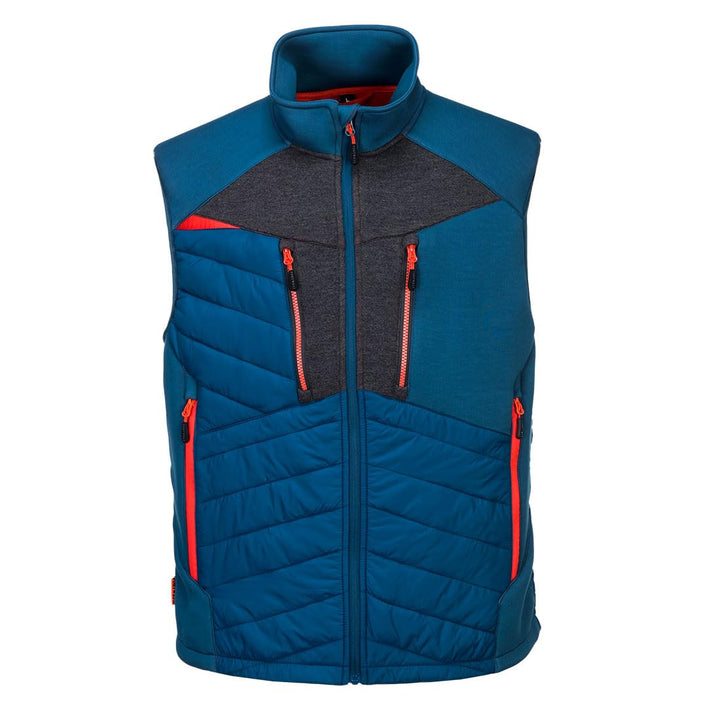 Portwest DX4 Hybrid-Steppweste, Grösse: S, Farbe: Metro Blau, DX470MBRS S Metro Blue, S Metro Blue