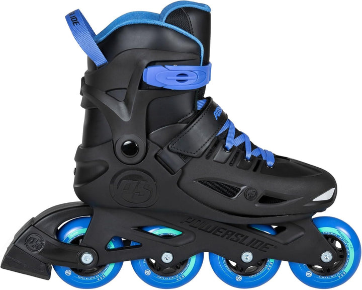 Powerslide Kinder Inline Skate Stargaze Black, grössenverstellbar, für Mädchen und Jungen 37-40 EU,