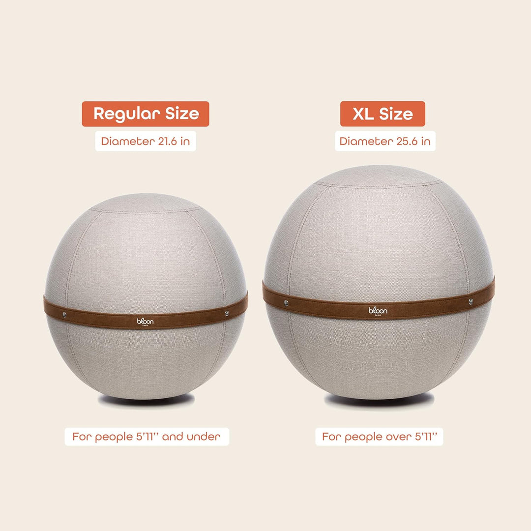 Bloon Paris ORIGINAL Design Sitzball L Taupe P55_106