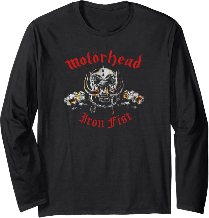 Motörhead - Iron Fist Grind Ya Down Vintage Langarmshirt