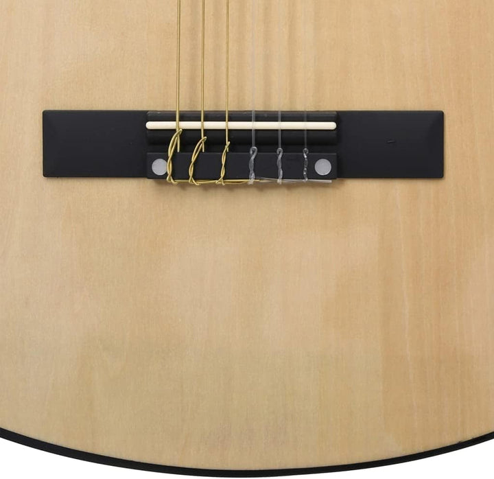 vidaXL Klassische Gitarre für Anfänger 4/4 39" Konzertgitarre Gitarre Klassikgitarre Saiteninstrumen