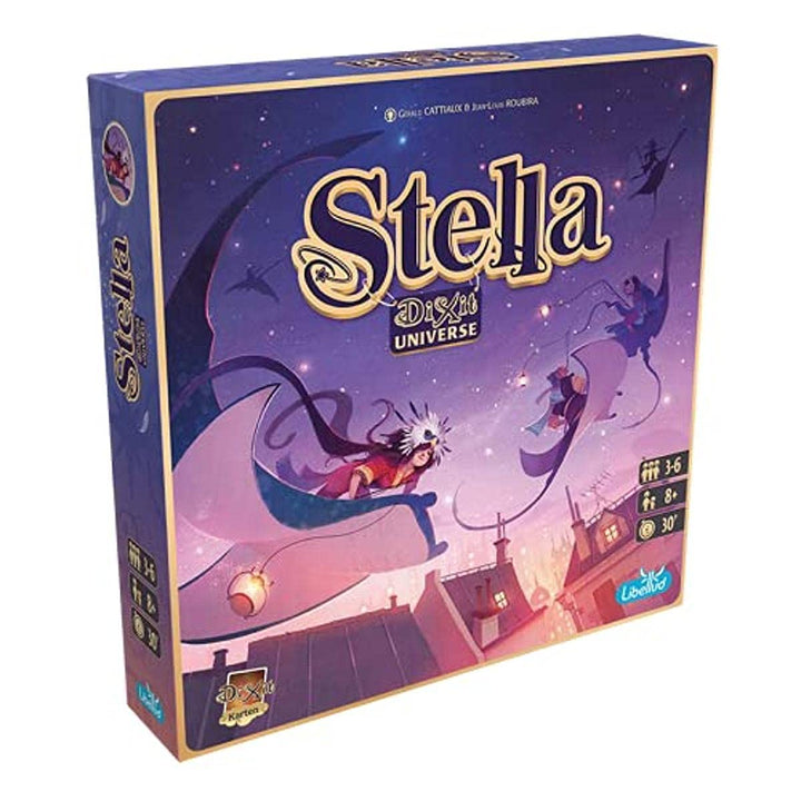 Libellud, Stella – Dixit Universe, Familienspiel, Kartenspiel, 3-6 Spieler, Ab 8+ Jahren, 30+ Minute