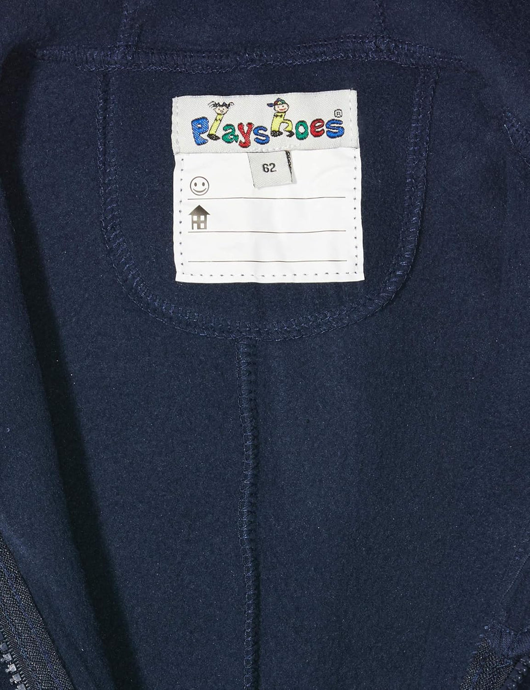 Playshoes Baby Fleece-Overall, atmungsaktiver Unisex-Jumpsuit für Jungen und Mädchen mit langem Reis