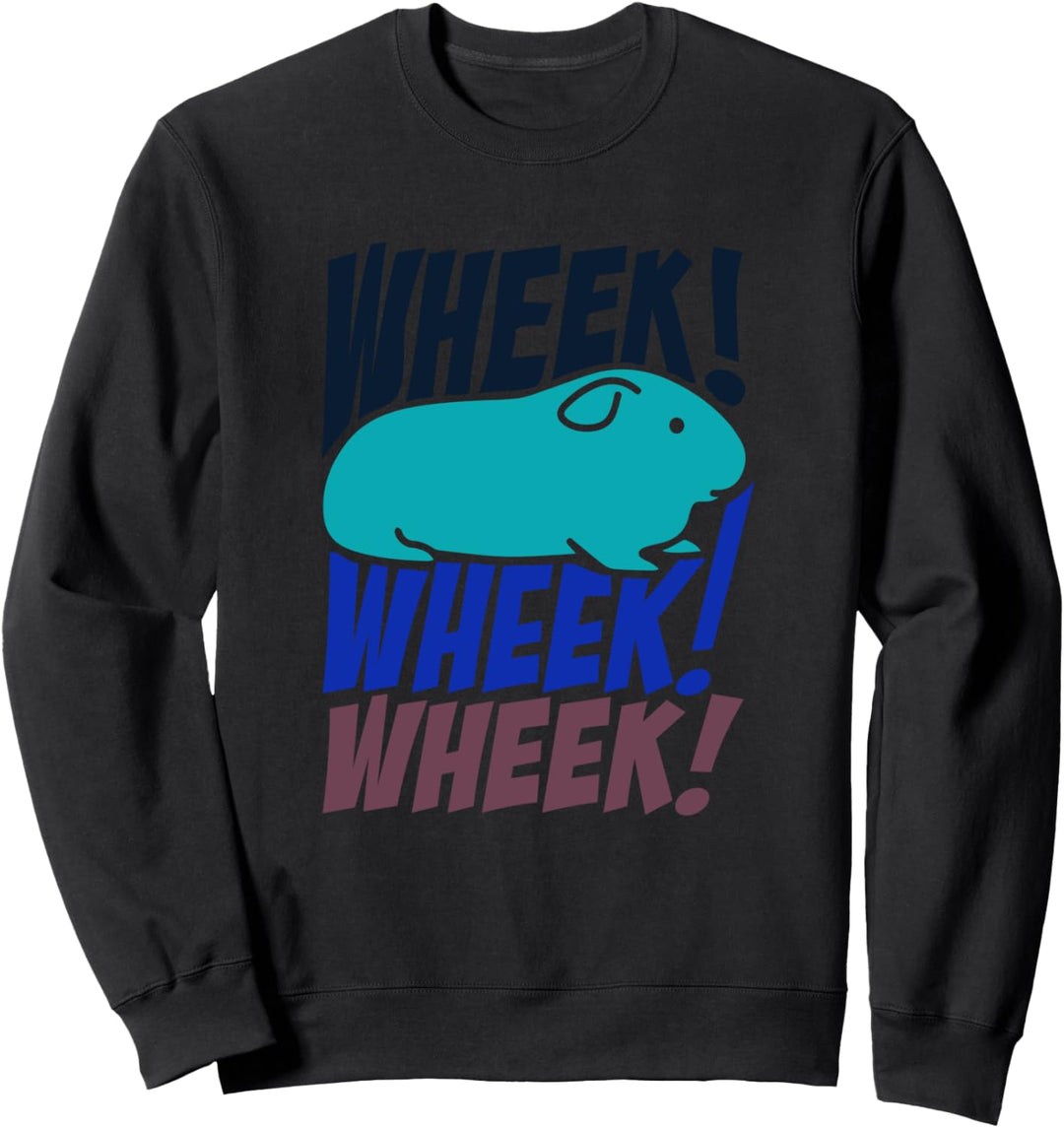 Lustige Nager-Meerschweinchen Wheek Wheek Sweatshirt