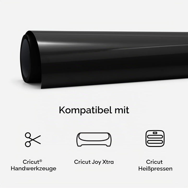 Cricut Joy Xtra Smart Iron-On Musterset Klassische Farben (3 Stk.) 3 piece Klassiker: Schwarz, Gold,