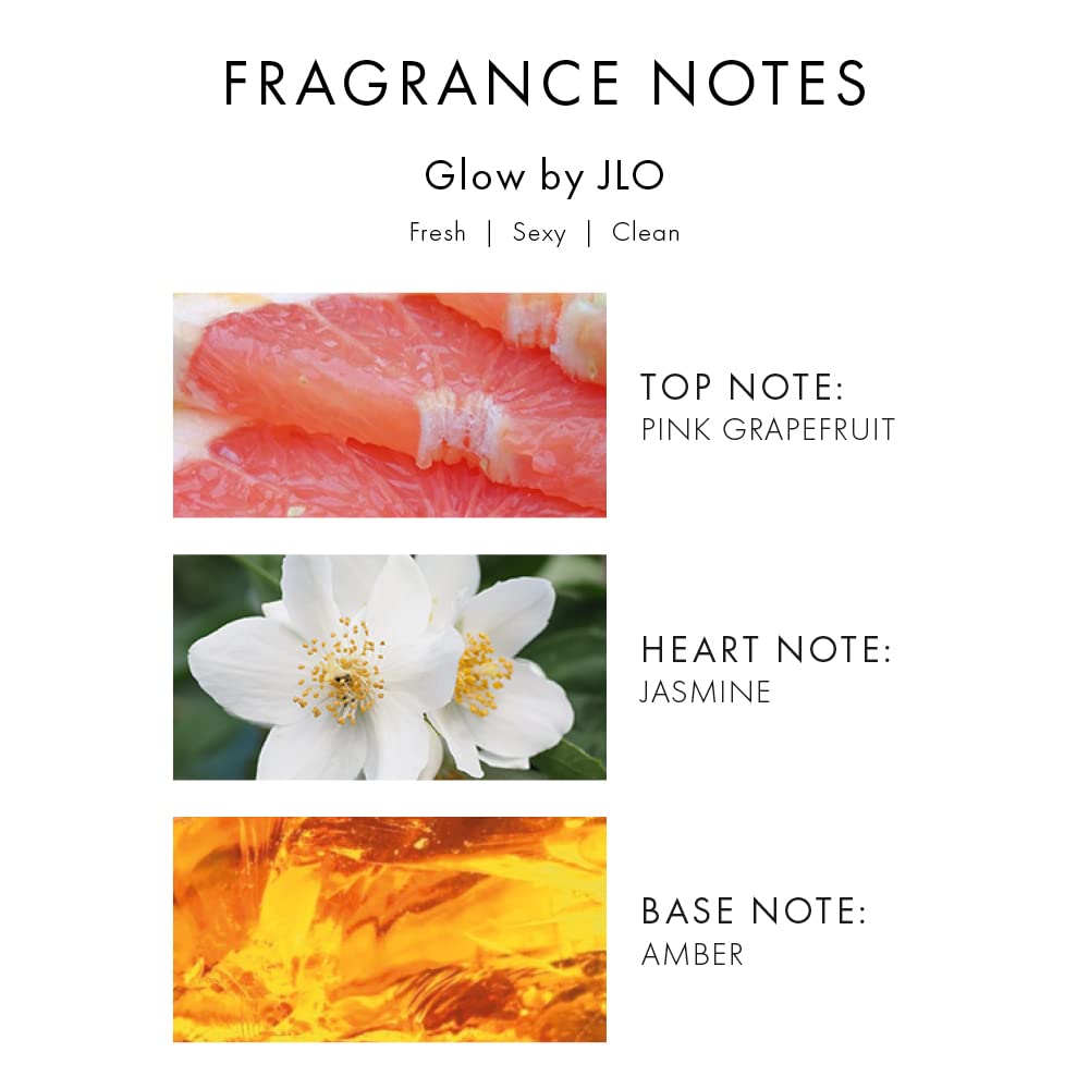 Jennifer Lopez Glow Eau de Toilette für Damen, 100 ml 100 ml (1er Pack), 100 ml (1er Pack)