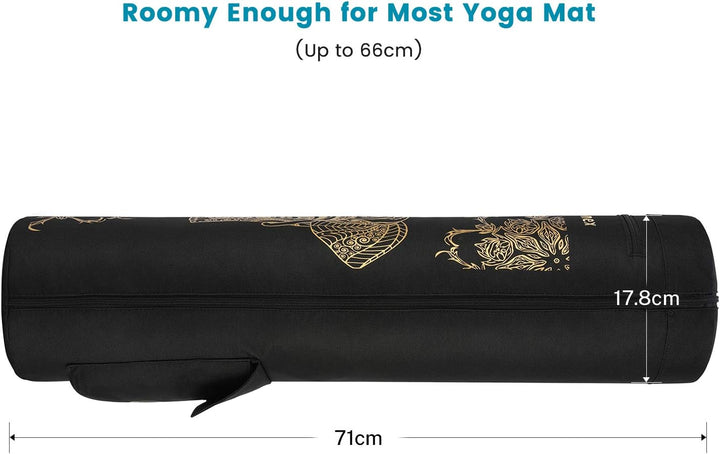 Gonex Yogatasche, Yogamatte Tasche Durchgehender Reissverschluss für Robuste wasserdichte Yogamatten