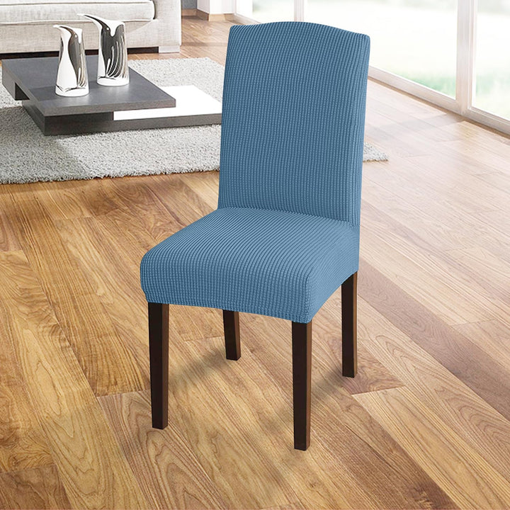 Granbest Premium Wasserdicht Esszimmerstuhl Abdeckungen Satz Von 6, Elastische Hohe Zurück Stuhlhuss