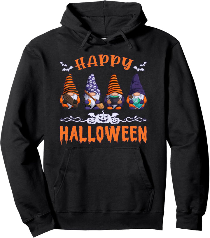 Halloween Wichtel, Zwerge, Happy Halloween Pullover Hoodie