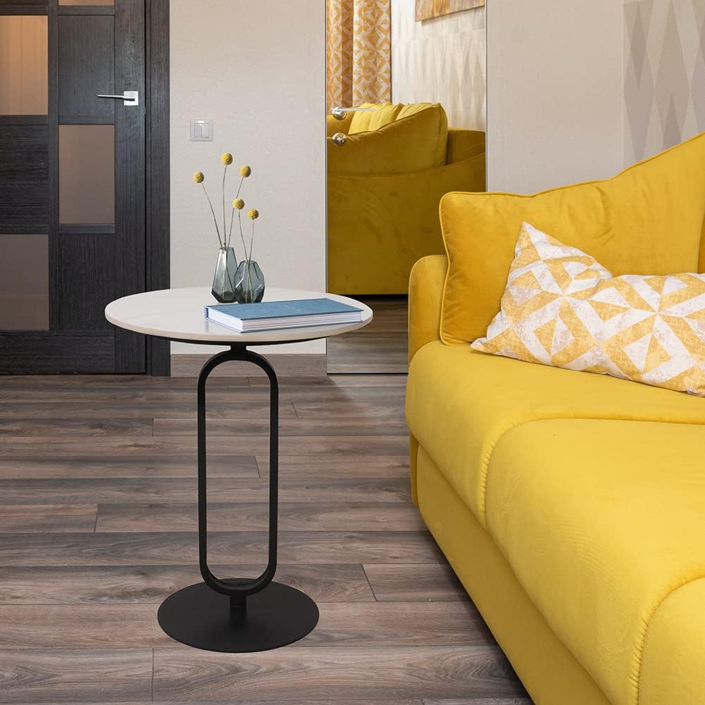 Cre Cra Beistelltisch rund,Marmor Couchtisch Beistelltisch Sofatisch,kleine Kaffeetisch,beistelltisc