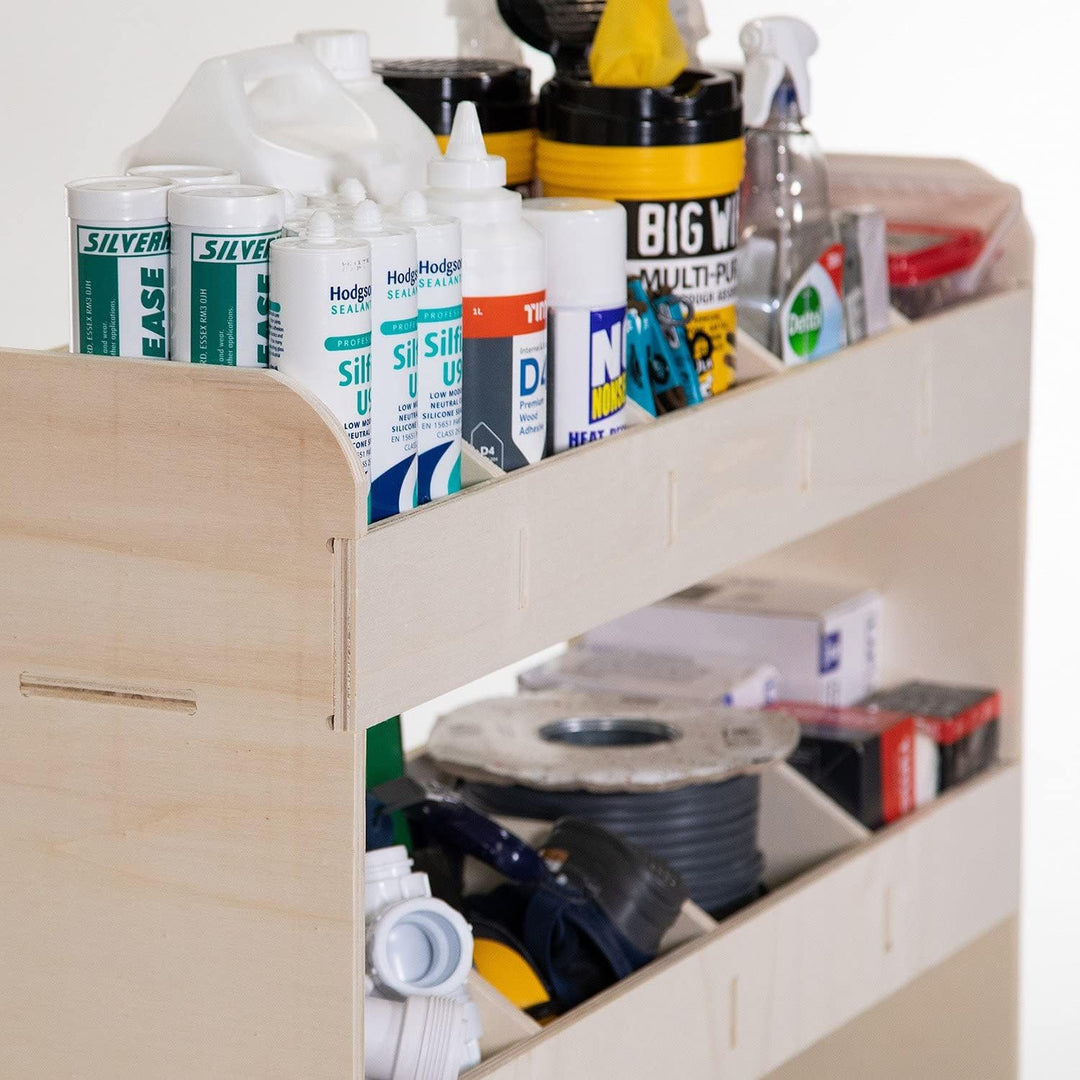 Vanify - Kompatibel mit Opel VIVARO L1 2014-19 Fahrzeugeinrichtung Fahrzeugregale, Beifahrerseite Re